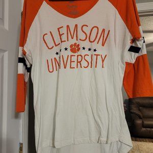 Clemson shirt. Pressbox brand. Size L